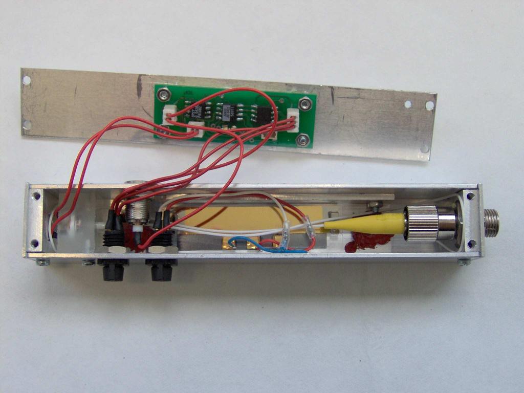 Microinterferometro Mach-Zehnder Output Signal Amplifier