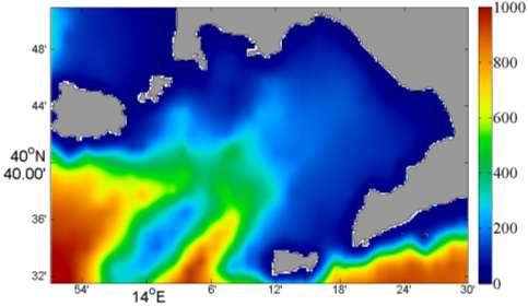 RITMARE: Applicazione al Golfo di Napoli Zoom of the computational grid of ROMS model representing the Gulf of Naples Validation with HF radar data -Model currently implemented by the DiSAm in the