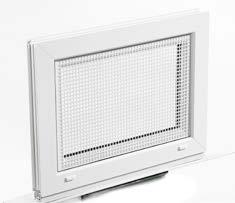 Le finestre per locali caldaia sono una variante speciale in cui vengono combinati profili a bassa infiammabilità con un aerazione continua