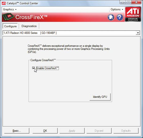 -6 Impostazione di Configurazione di ATI CrossFireX A.