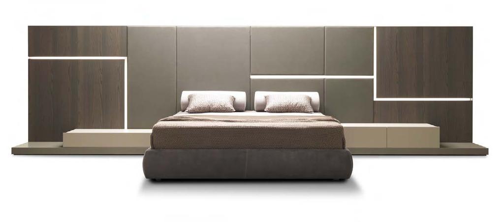 ME AND MY MOOD GHIROLETTO LETTO / BED Spiccata eleganza e uso funzionale della boiserie: da elemento puramente decorativo, a parte essenziale dell arredo, senza tralasciare il suo fondamentale valore