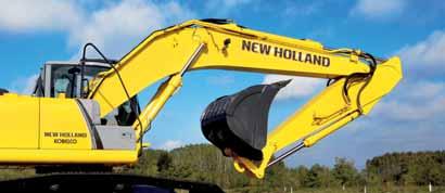 piastre d'acciaio a elevata resistenza che vengono tagliate, assemblate e saldate nello stabilimento New Holland, da molti