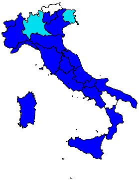 Hanno partecipato all indagine tutte le Regioni, escluso Basilicata e la PA di Bolzano Il FVG e la Lombardia hanno una rappresentatività solo aziendale, tutto il resto delle regionali hanno almeno la