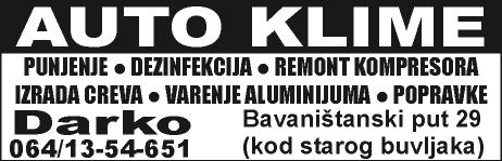 16 Петак, 17. јун 2016. ВОЗИЛА ПОНУДА ОГЛАСИ marketing@pancevac-online.rs ПРОДАЈЕМ опел мериву 2003 годиште, 1.7, ЦДТИ. 064/144-32-23. (СМС) ФОРД КА 2002, 900 евра. 064/240-67-56.