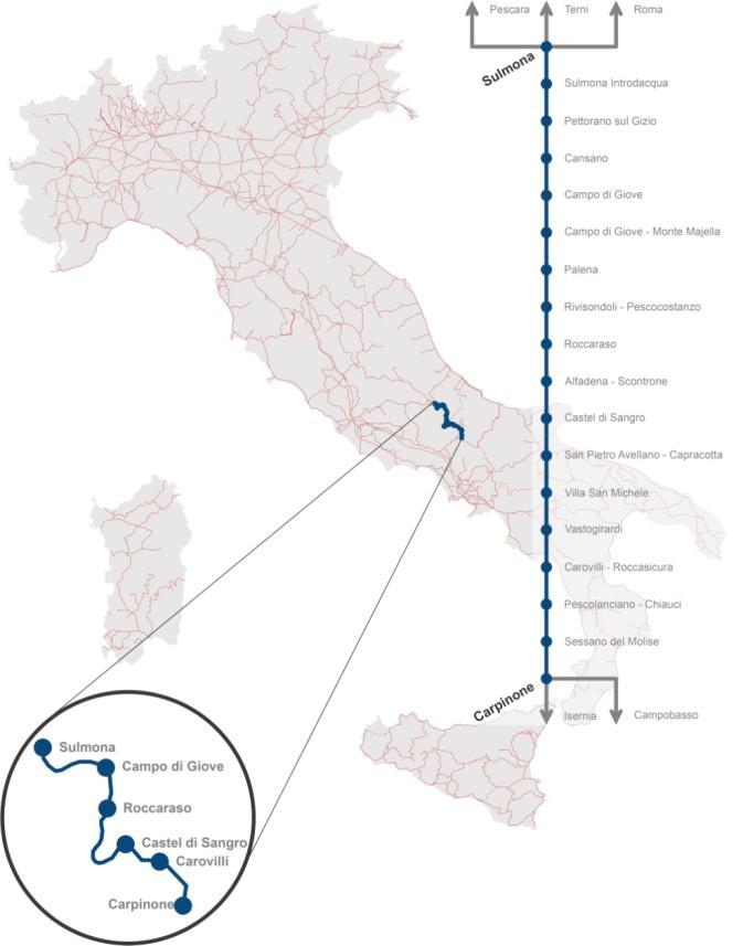 LA FERROVIA DEL PARCO Da Sulmona