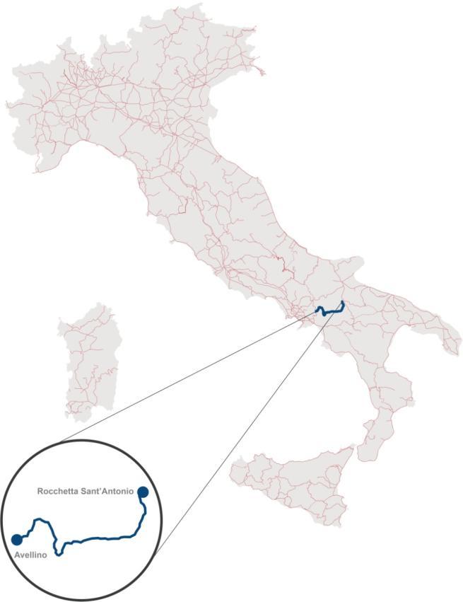 LA AVELLINO - ROCCHETTA SANT ANTONIO Lungo l itinerario con 108