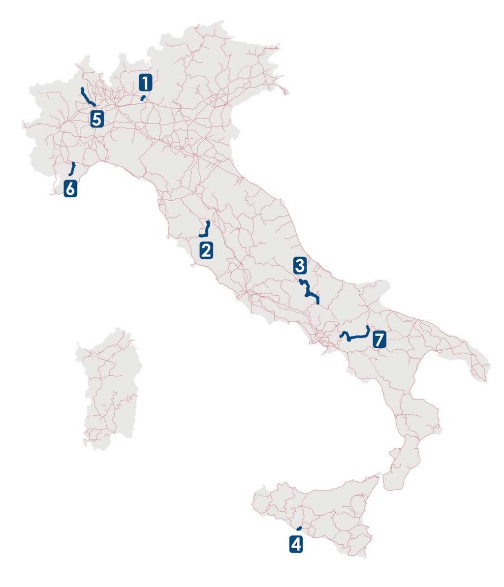 IL PROGETTO BINARI SENZA TEMPO Dal 2014, quattro spettacolari linee ormai prive di servizio di trasporto pubblico locale sono state individuate per entrare a far parte di un vero e proprio museo