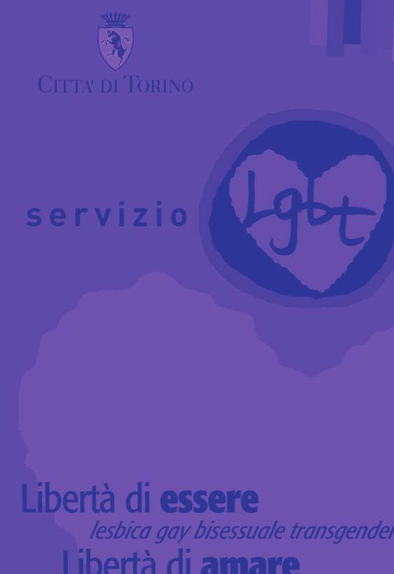 Il Servizio LGBT inoltre collabora con: CENTRO RISORSE LGBTI Il Centro risorse LGBTI è un organizzazione senza scopo di lucro che si propone di sviluppare attività di capacity building nei confronti