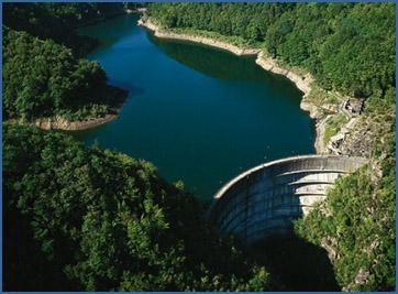 DIGA AD ARCO la resistenza alla spinta dell'acqua - ed eventualmente del ghiaccio ed alle azioni sismiche