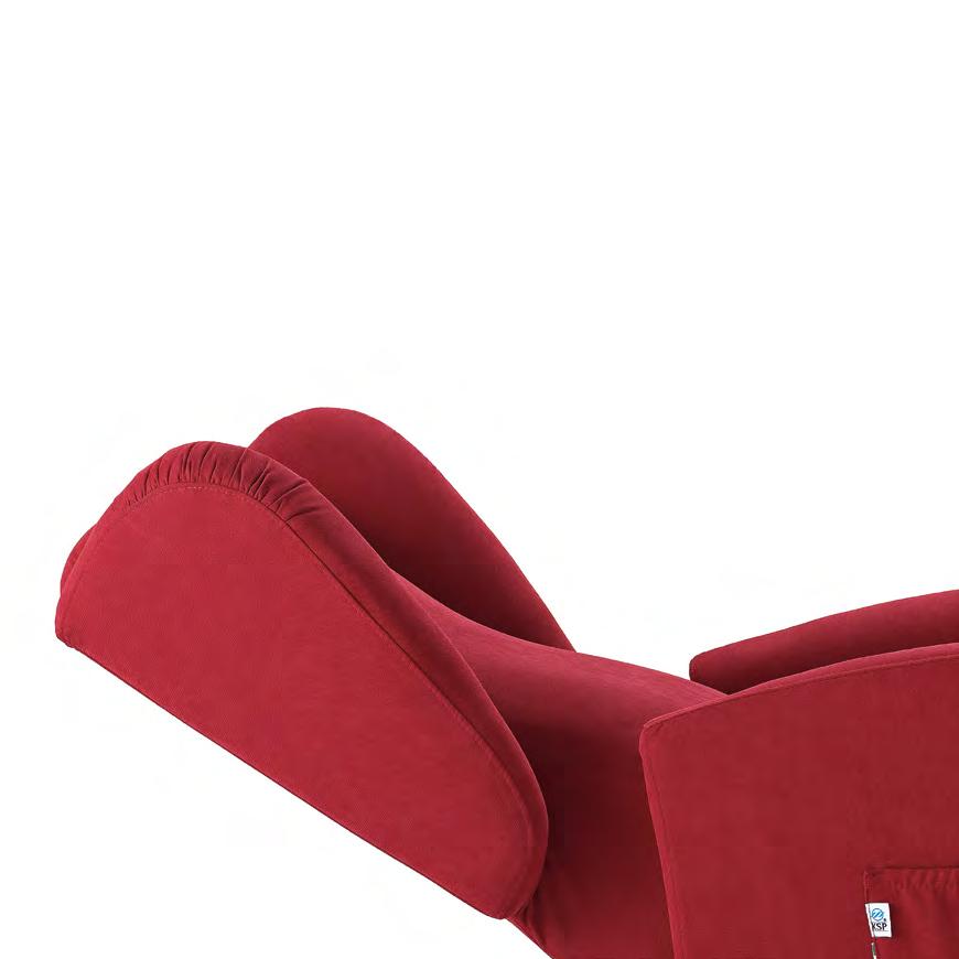 Poltrone Lift-Relax Lift-Relax armchairs Garanzia di qualità Guaranteed quality L alta qualità della prestigiosa linea poltrone Lift-Relax arriva da una progettazione, uno stile ed un design tutto