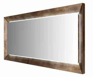 con illuminazione a LED. W: 230 CM H: 112 CM D: 8 CM 2.350 1.