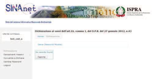 Accesso all Area di Lavoro Una volta che l Utente ha attivato le sue credenziali d accesso Username e Password può effettuare il login e quindi avere accesso alla propria Area di Lavoro.