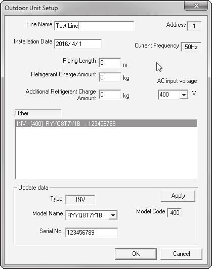 6 Configurzione i tutti i ispositivi ollegti ([] Configurzione port (Port Setup)) unità, inserire o onfermre le seguenti nome el moello (moel nme) Per onfigurre o orreggere le informzioni ei