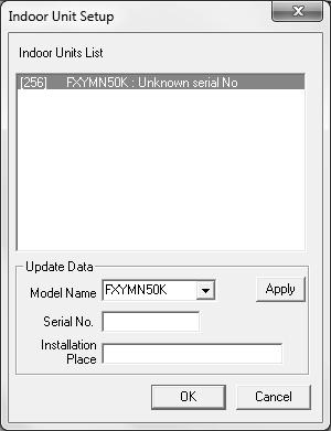 NO inito sull'etihett ell'unità. Assiurrsi omunque he ue unità ollegte intelligent Tlet Controller non ino lo stesso numero i serie. Se neessrio, ggiungere un rttere l numero i serie per istinguerle.