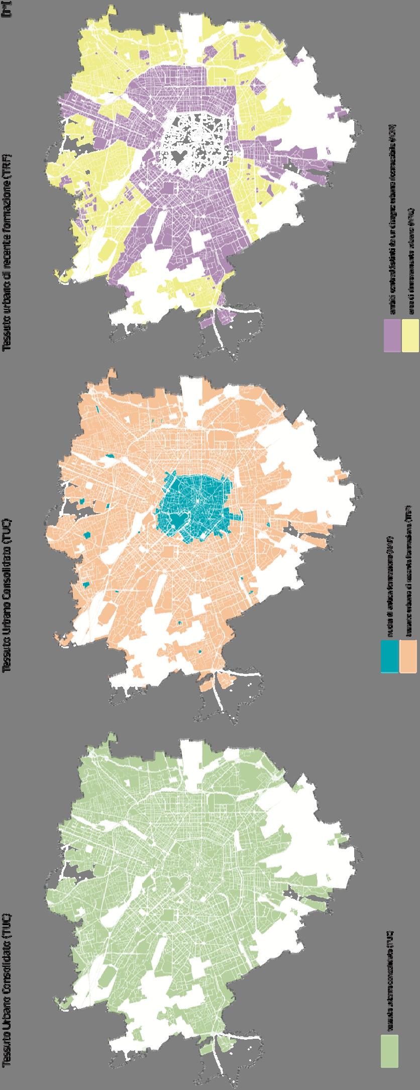 I tessuti urbani del PR e la