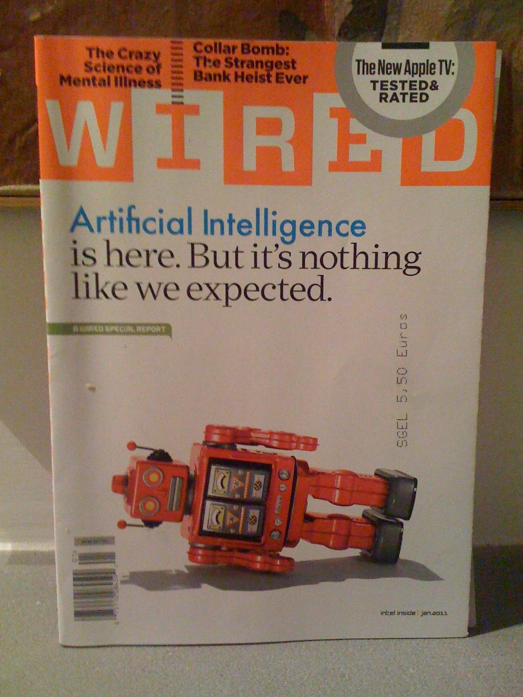 La cronaca WIRED January 2011 Artificial intelligence is here