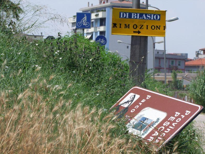 Argine nord Da ponte di