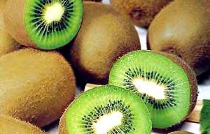 Actinidia Kiwi Hayward Colore: verde smeraldo Forma: cilindrica ellissoidale -