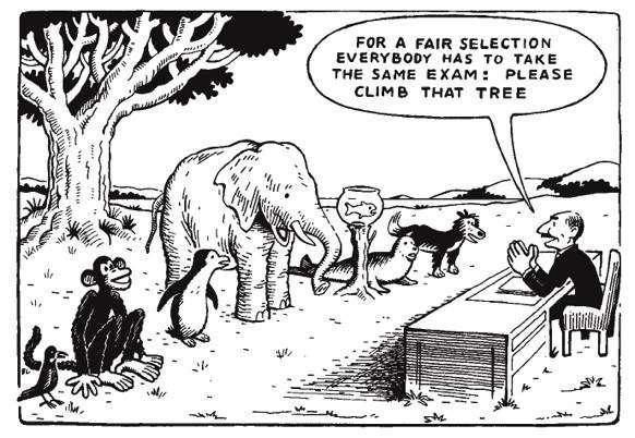La scelta del test Requisiti test: Standardizzazione Per una selezione imparziale ognuno deve sostenere lo stesso esame: prego, scalate quell albero Un test è STANDARDIZZATO se le norme