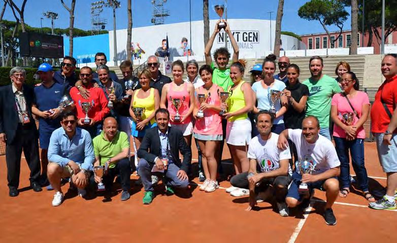 34 ibi17 Gli amatori tricolori Nella domenica delle finali assegnati anche i titoli italiani amatoriali. Le finali sul campo n.3 del Foro Italico.