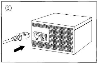 4. Collegare i cavi aggiuntivi dal gruppo di cablaggio alle prese dell alimentatore in base alle necessità. Per collegare cavi PCI-E all alimentatore, utilizzare le prese di colore rosso.