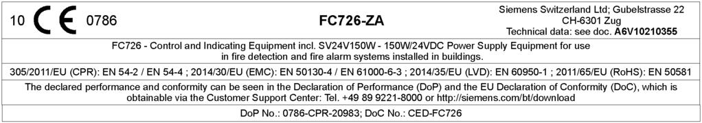 Scheda I/O (RT) 1x uscita relè per allarme e 1x per guasto 1x uscita tensione 24 V 2x GPIO 1x uscita guasto monitorata 2x uscita configurabile, monitorata Unità di comando Integrata Slot per