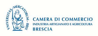 25121 Brescia, ITALY Via Einaudi, 23 Tel. +39 030 37251 Fax +39 030 3725222 www.bs.camcom.