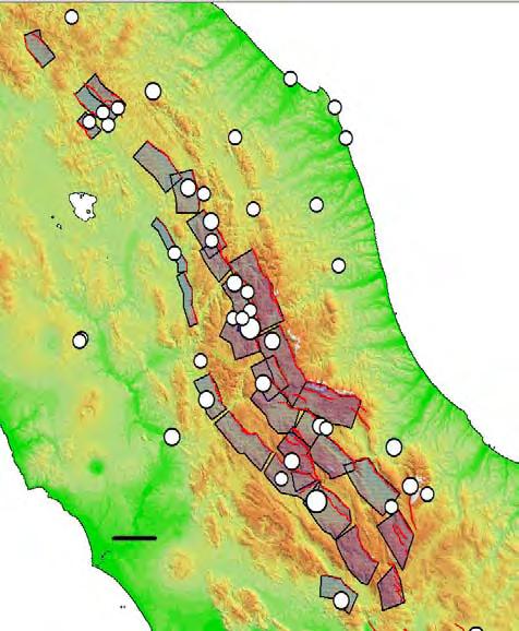 Un passo in avanti: Pericolosità Sismica da faglie + terremoti Metodi: 1) Segment seismic moment conservation (Field et al.