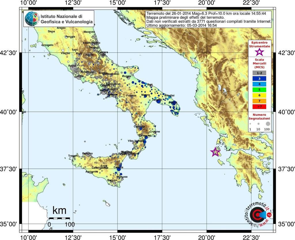 Matese Terremoto del