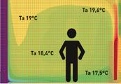 ambo i lati SITUAZIONE NORMALE PRODOTTI TEMPERATURA ARIA 8,4 C TEMPERATURA PARETE 9, C