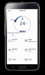 App Air Connect e modulo wi-fi per Luna Clima Air Connect + modulo wi-fi NEW - comunicazione semplice e diretta con il climatizzatore Baxi tramite i propri dispositivi smartphone e tablet - nessun