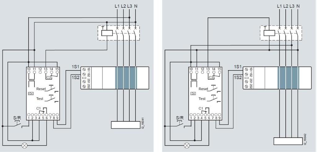 Schemi di collegamento RCM/MRCD digitale,