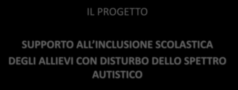 IL PROGETTO