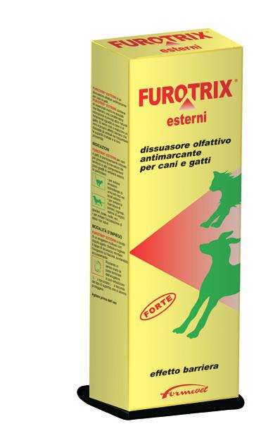 ANTIMARCANTI Furotrix Esterni 500 ml Dissuasore olfattivo antimarcante per cani e gatti. Effetto barriera.
