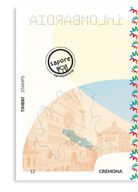 APPLICAZIONI/TIMBRO PASSAPORTO Sapore ha anche un timbro tematico sul passaporto inlombardia che si riceve