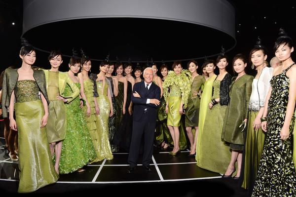 Sfilata Giorgio Armani a Pechino, 1 Giugno 2012.