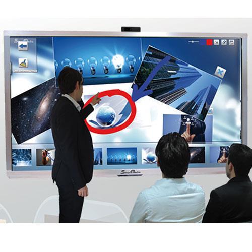 Disponibile in tre diverse dimensioni: 65 75 82 SmartMedia Tavoli interattivi Multi-Touch I Tavoli interattivi SmartMedia sono funzionali strumenti di lavoro e di interazione, per una comunicazione