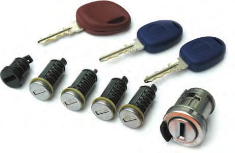 SIPEA 603218 KIT BLOCCHETTI ( 1) - LOCKS SET ( 1) FIAT BRAVO BRAVA 02/1999 ð 1 blocchetto avviamento - starting lock 2 blocchetti porte - doors locks 1 blocchetto baule -