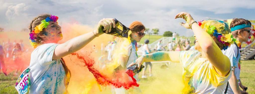 CLEANING TIPS Sicuramente vorrai mantenere il ricordo della The Color Run con te per sempre. Ma se vuoi eliminare il colore dai capelli e dalla pelle il prima possibile, ecco alcuni consigli.