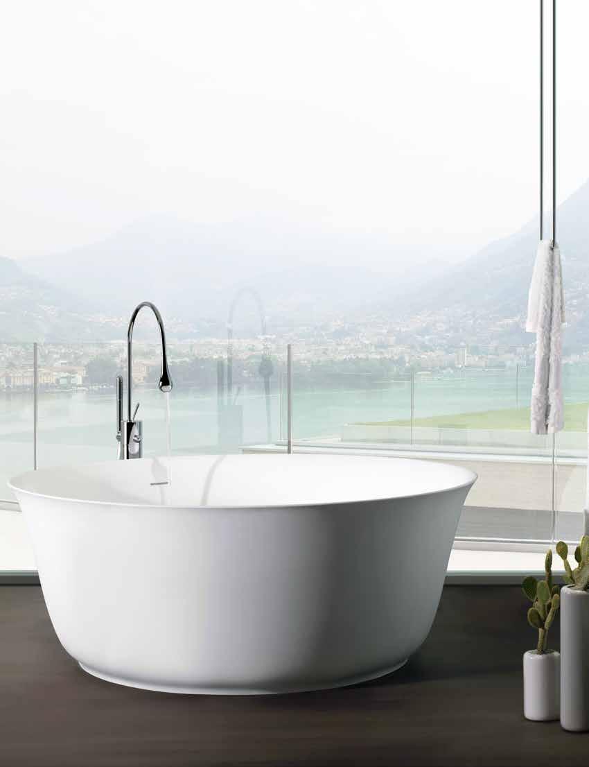 GOCCIA CRISTALPLANT BATHTUB 39105 Goccia bathtub H1