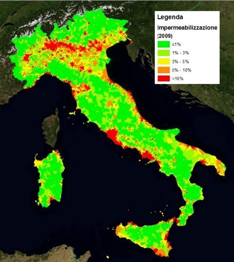 Limitare i consumi a partire dalla quantificazione del consumo di suolo. Quali limiti? L integrazione del sistema delle conoscenze.