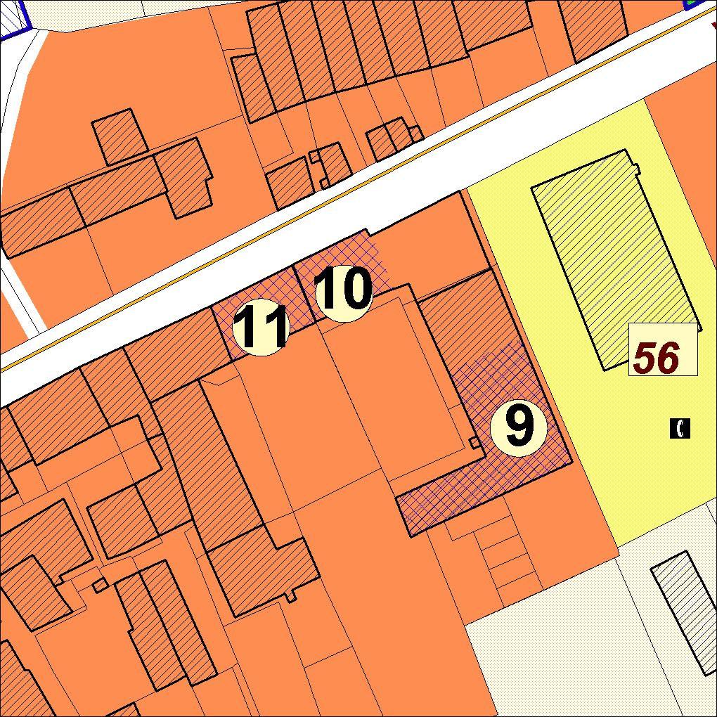 6 SC_11 PRESCRIZIONI PARTICOLARI INTERVENTO n 11 ESTRATTO CARTOGRAFIA DI BASE 1:1.000 VIA C. F.