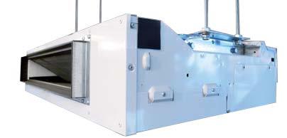 Climatizzazione, pompa di calore, deumidificatore, filtrazione aria e ventilatore.