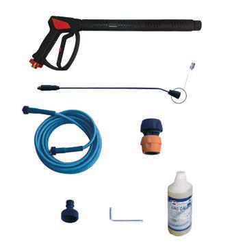 SUPER - PROFESSIONAL HOT WATER HIGH PRESSURE CLEANERS ACCESSORI IN DOTAZIONE / SUPPLIED ACCESSORIES 1 N MOD. COD.