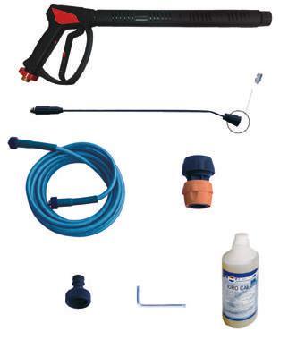 SUPER PLUS - PROFESSIONAL HOT WATER HIGH PRESSURE CLEANERS ACCESSORI IN DOTAZIONE / SUPPLIED ACCESSORIES 1 N MOD. COD.