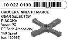 R100220100 Crocera vespa px R100220100 1309395 CFX008164 Cuffia