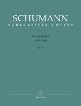 Canto SCHUMANN R. - Liederkreis von H.Heine op.