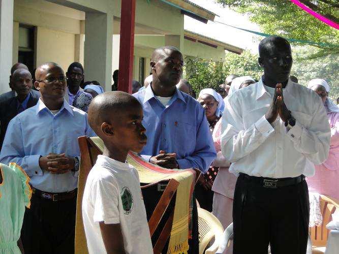 16th July The renovation of Agolomuok primary school is completed.