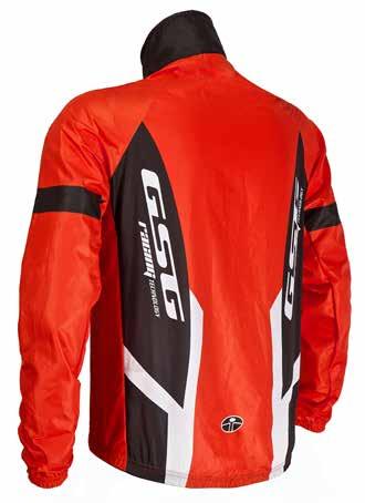 windproof, water repellent, breathable.