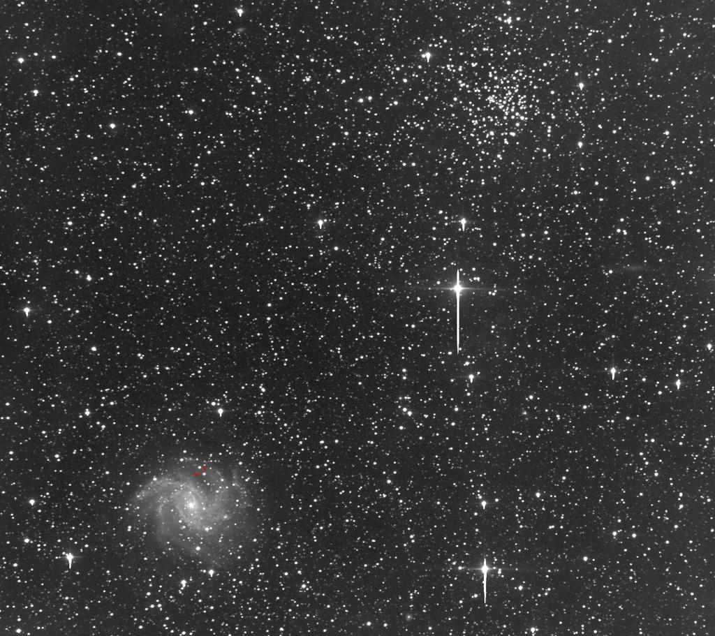 SN 2017eaw è la decima supernova in NGC 6946 in 100 anni esatti: la prima (SN 1917A) risale al 1917.